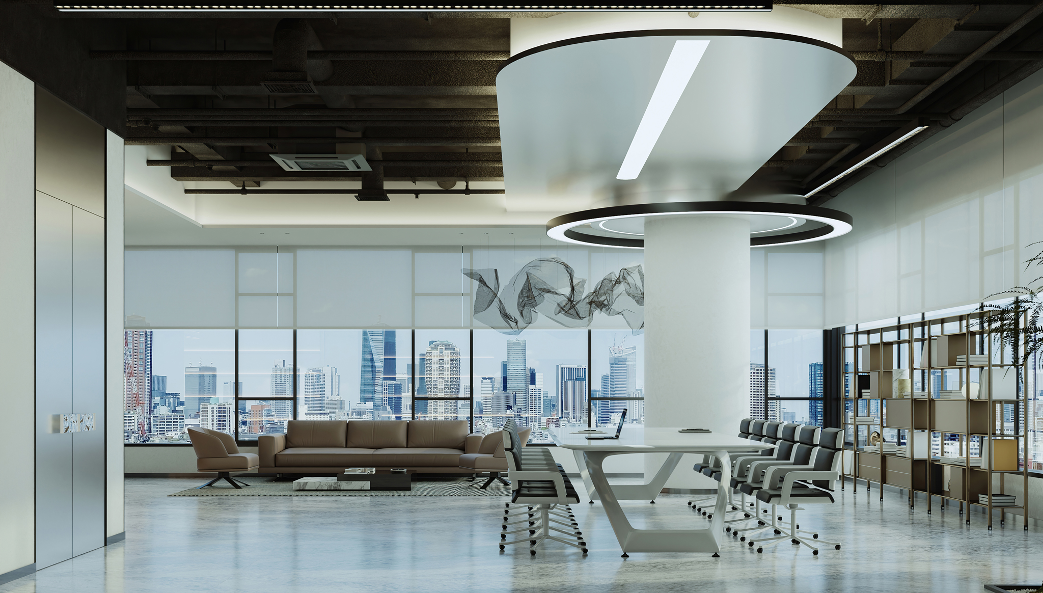 ON TOP showroom meeting lounge